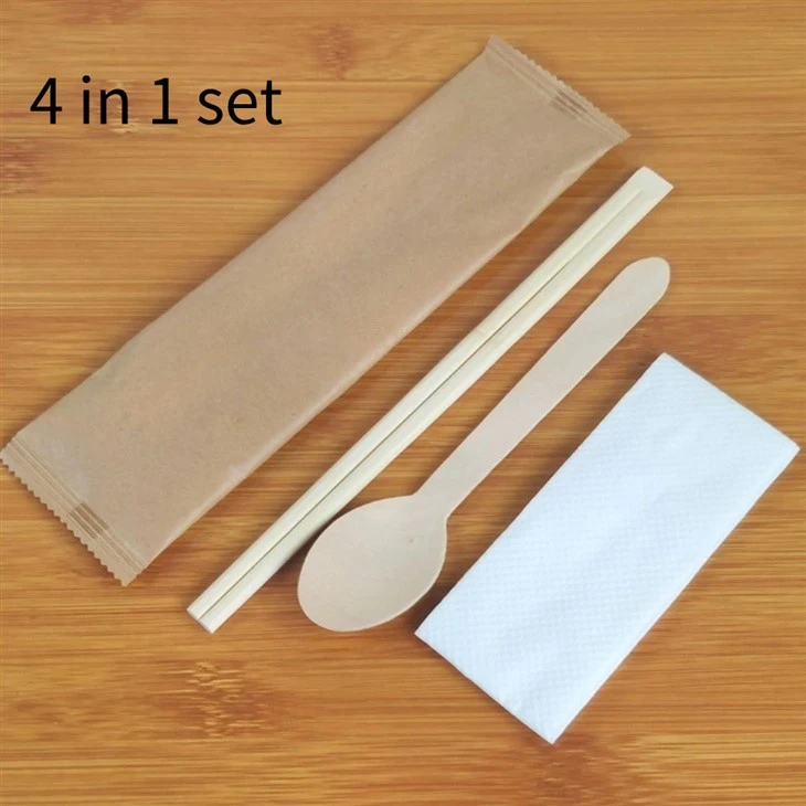 Wooden Cutlery Set Disposable