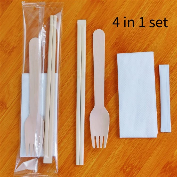 Wooden Cutlery Set Disposable manufacture